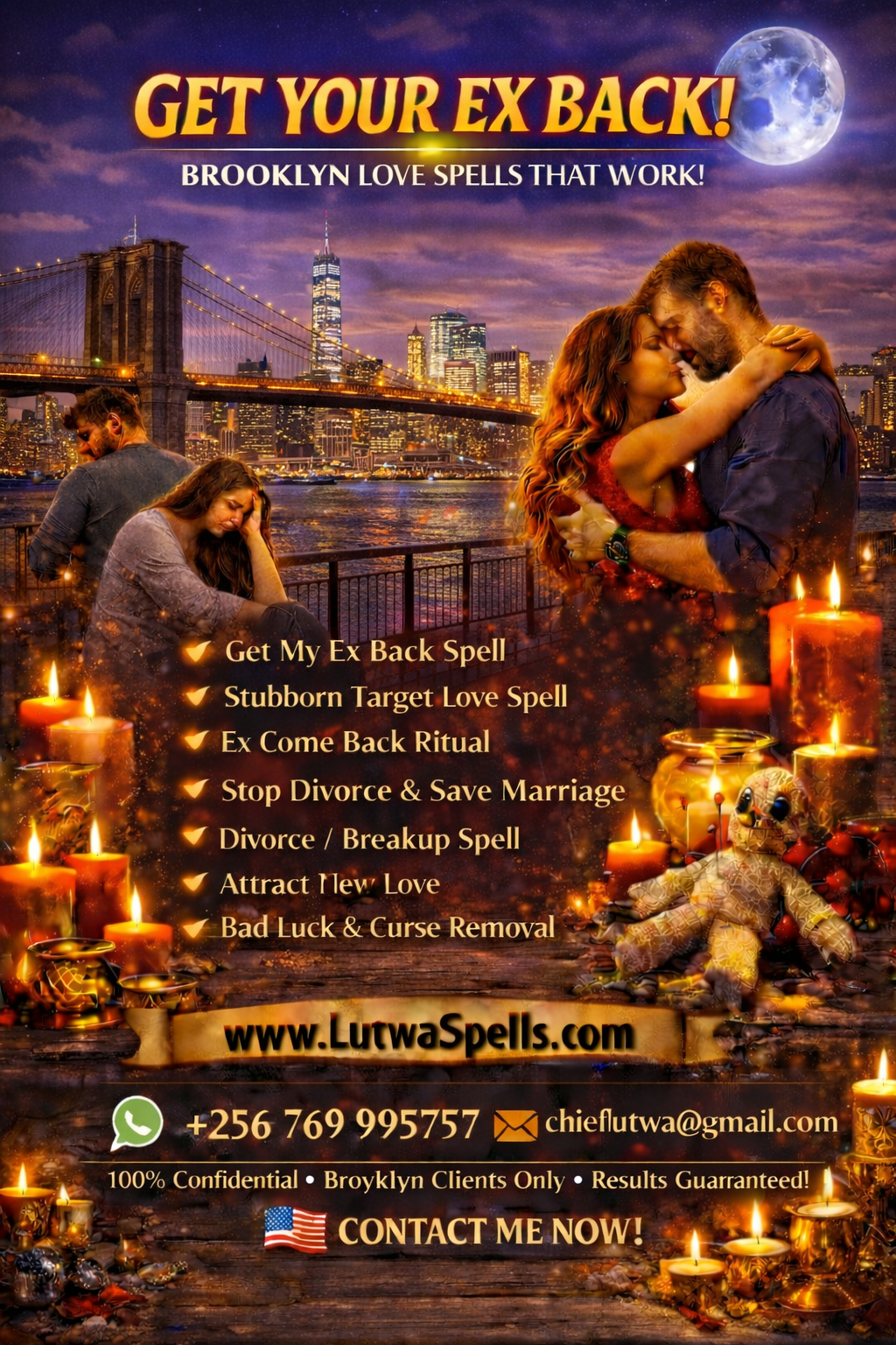 Lost lover spells in Brooklyn, get your ex back in Brooklyn, reconnect love in Brooklyn, revive love in Brooklyn.